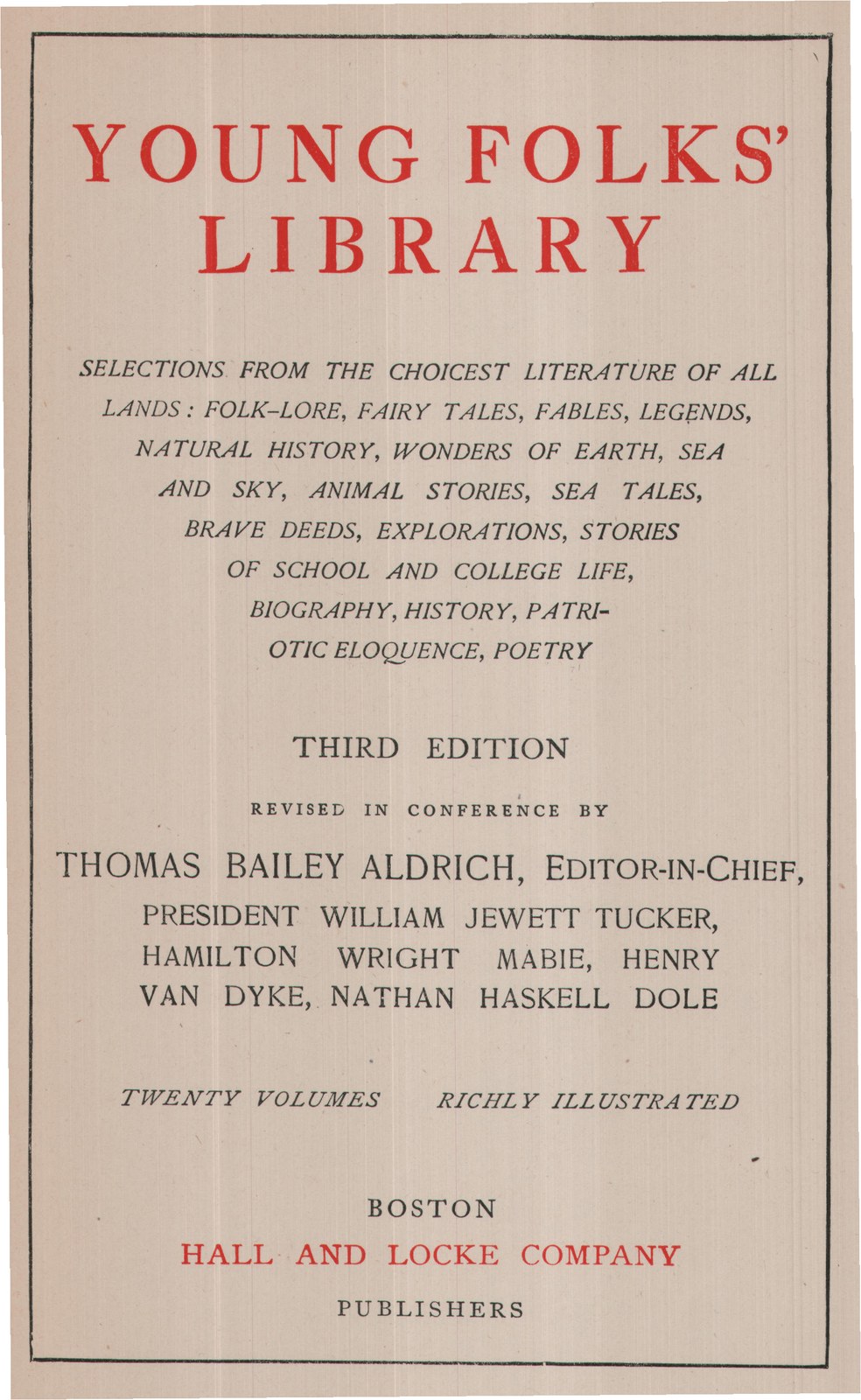 Introduction — from A Book of Natural History (1902)