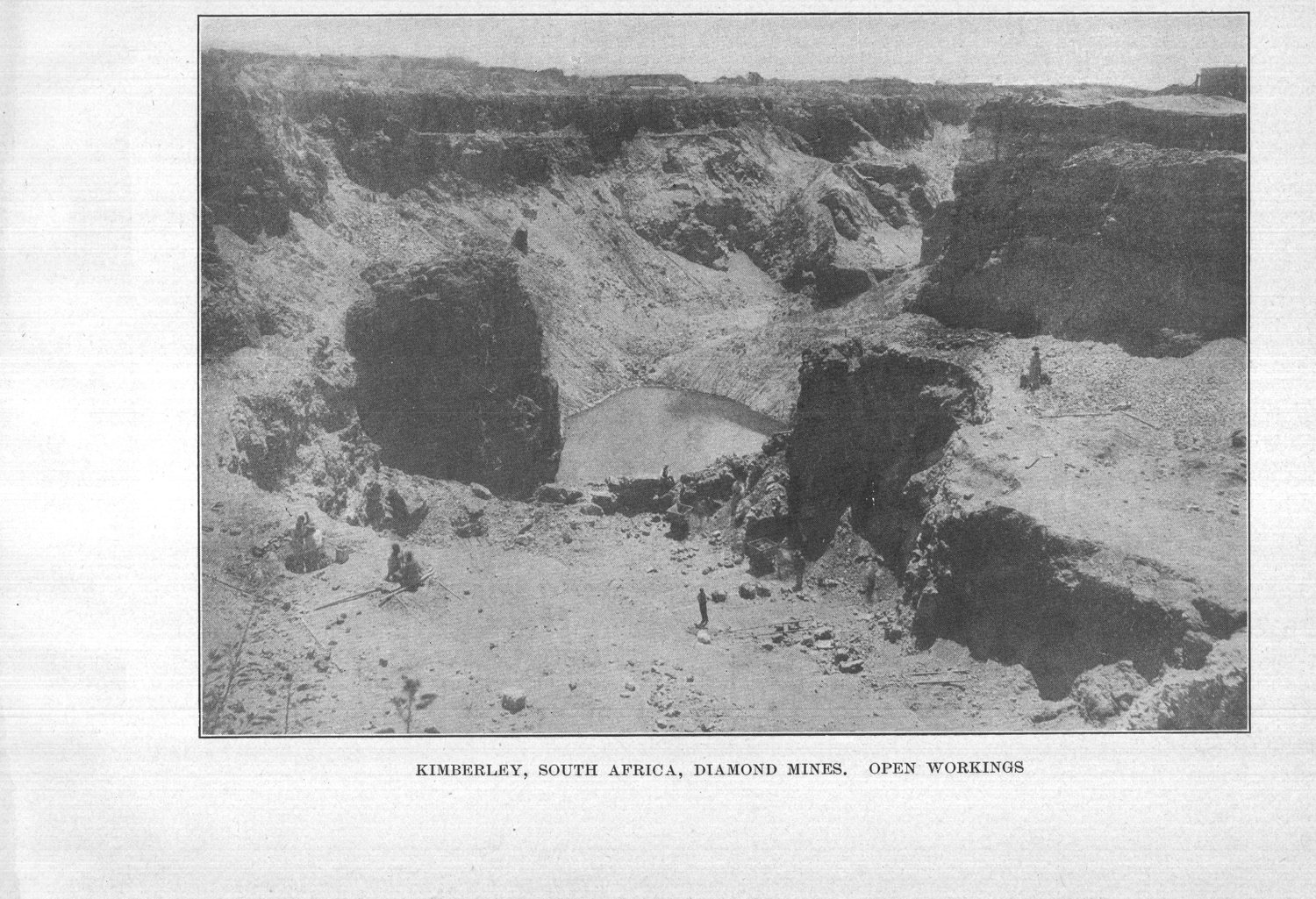 Kimberley, South Africa, Diamond Mines: open workings