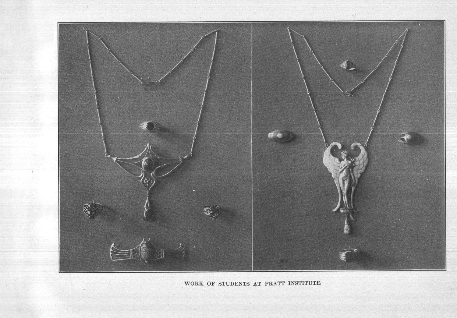 Work of students at Pratt Institute