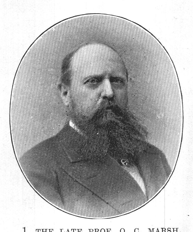 1. THE LATE PROF. O. C. MARSH.
