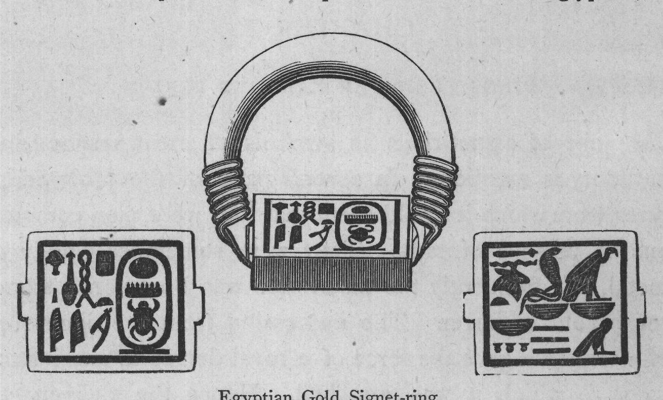 Egyptian Gold Signet-ring.