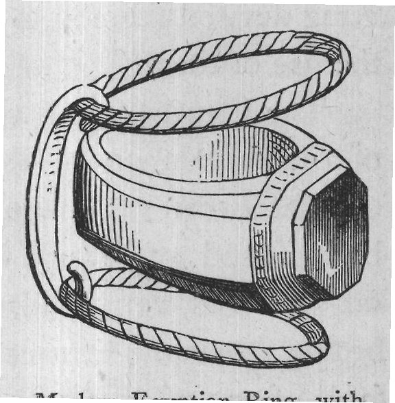 Modern Egyptian Ring, with