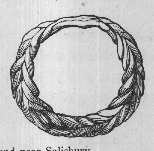 Early Saxon rings, found near Salisbury.