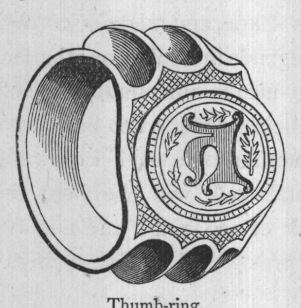 Thumb-ring.
