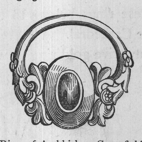Ring of Archbishop Greenfield.