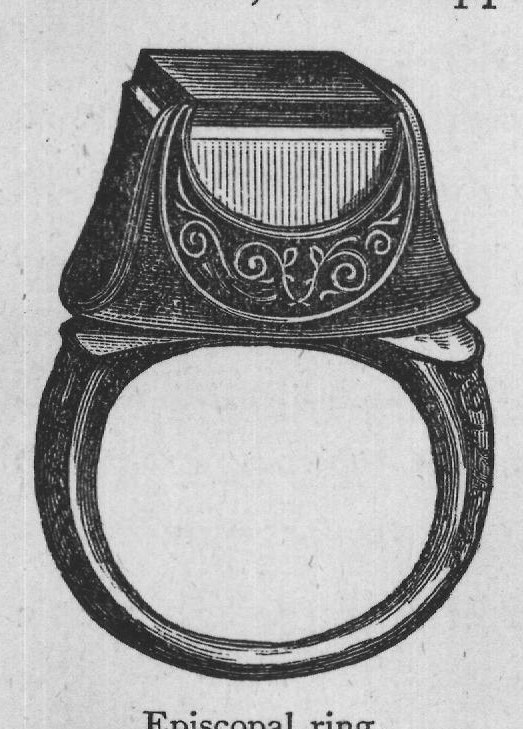 Episcopal ring.