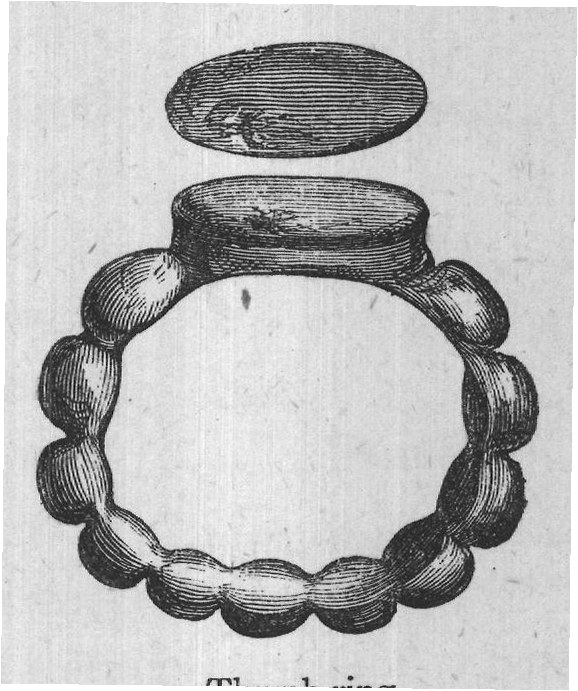 Thumb-ring.