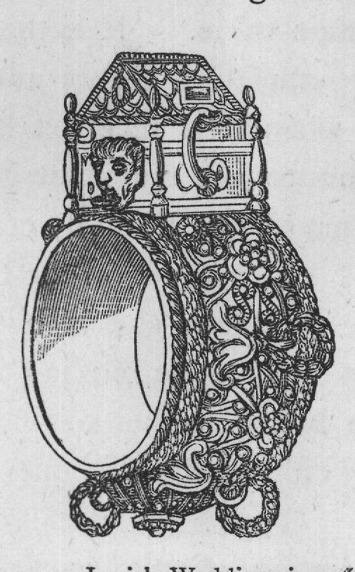 Jewish Wedding-rings (from the Fould Collection).