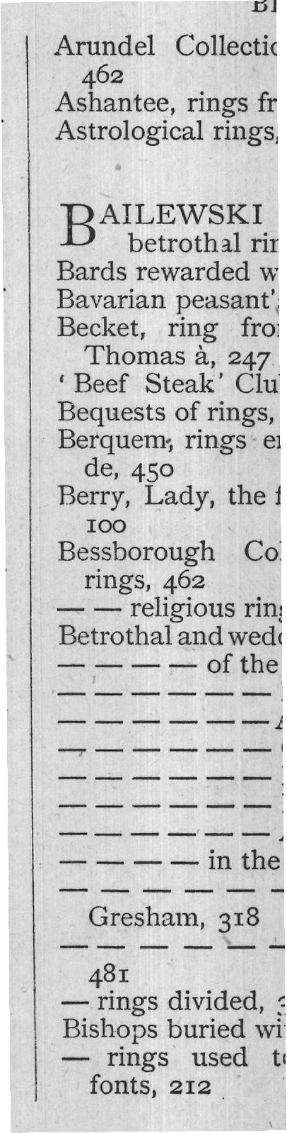 Ornamental Rings — from Finger-Ring Lore (1877)