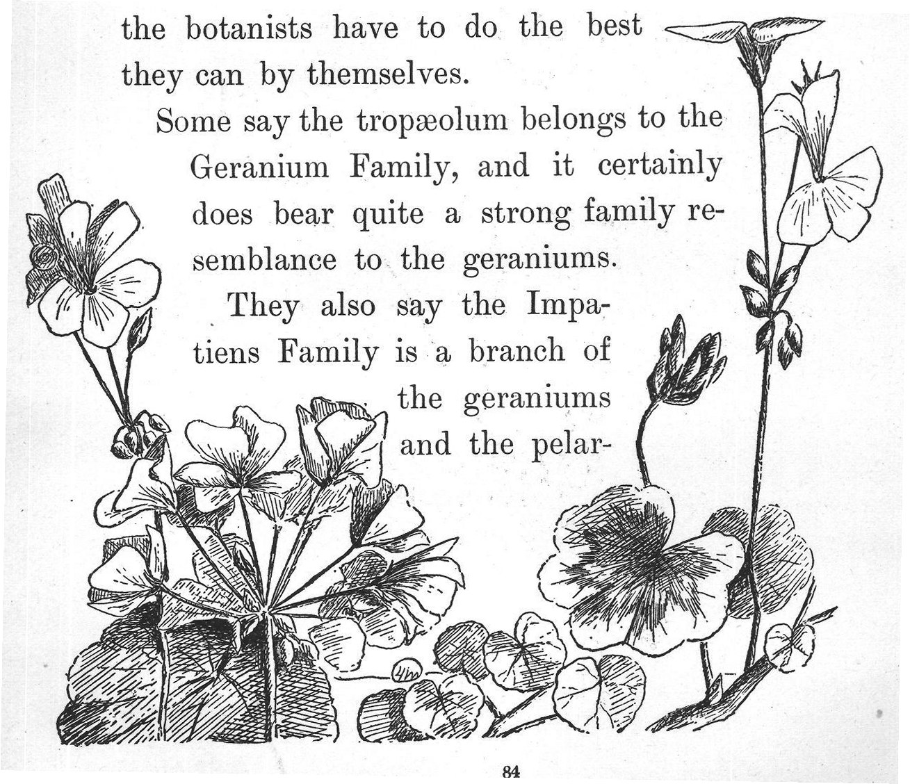 all about it, but they will not tell the botanists, so
