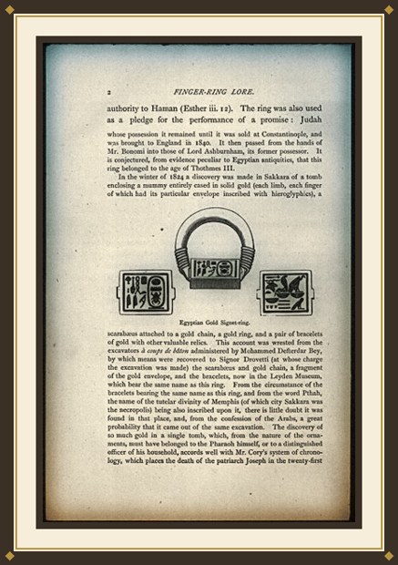 Finger-Ring Lore