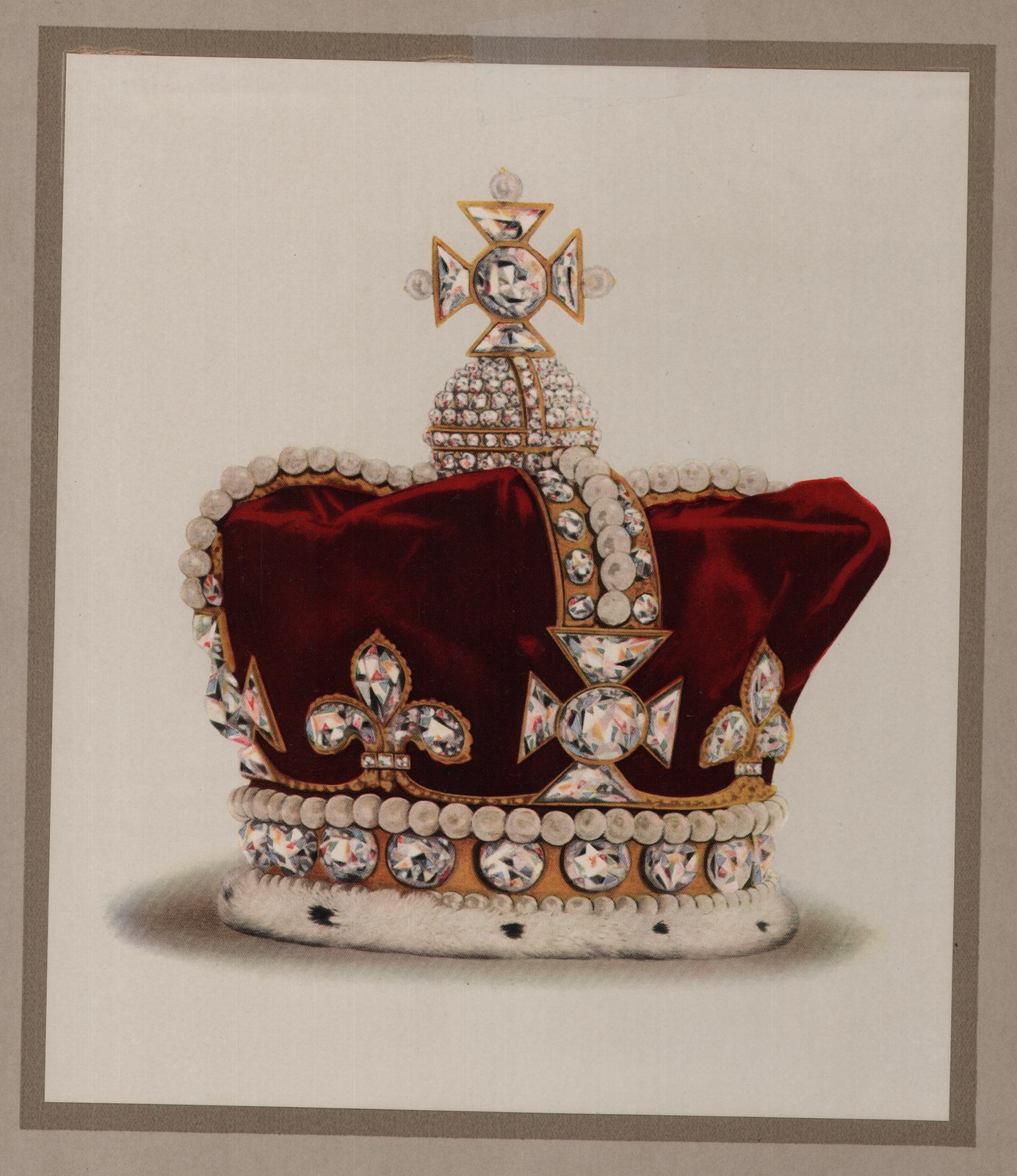 The Royal Crowns: Henry — from The Crown Jewels of England (1911)