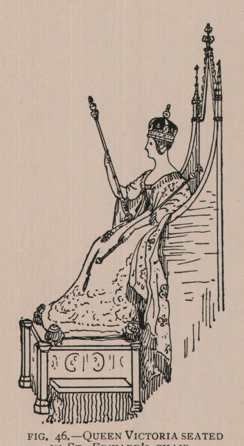 FIG. 46. QUEEN VICTORIA SEATED