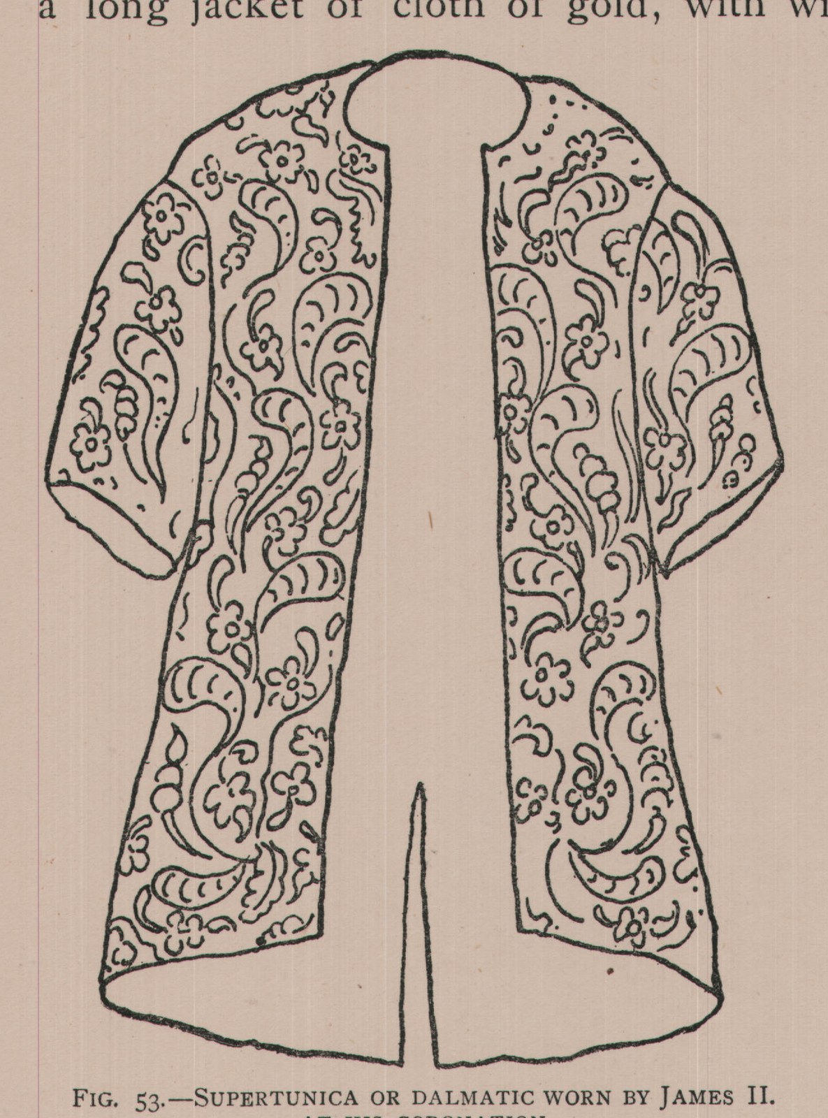 FIG. 53. SUPERTUNICA OR DALMATIC WORN BY JAMES II.