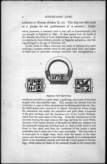 Finger-Ring Lore